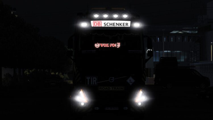 DB SCHENKER LIGHTBOX VOLVO FH 2022 SANAX BY RODONITCHO MODS 1.40 1.61 27 07 2026