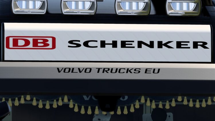 DB SCHENKER LIGHTBOX VOLVO FH 2022 SANAX BY RODONITCHO MODS 1.40 1.61 27 07 2026