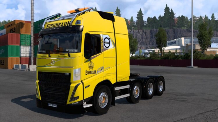 8K EISENBAHN VOLVO FH5 BY RODONITCHO MODS 1.0 1.40 1.60 03 07 2026