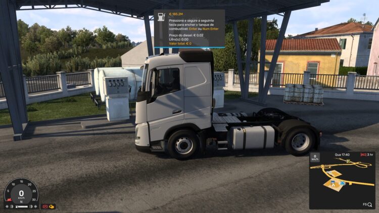 FREE FUEL IN THE GARAGE ETS2 BY RODONITCHO MODS 1.40 1.61 28 07 2026