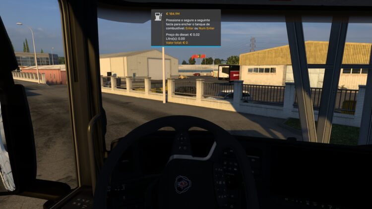 FREE FUEL IN THE GARAGE ETS2 BY RODONITCHO MODS 1.40 1.61 28 07 2026