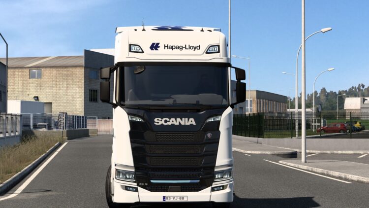 8K HAPAG LLOYD SCANIA S BEV BY RODONITCHO MODS 1.0 1.40 1.60 01 07 2026