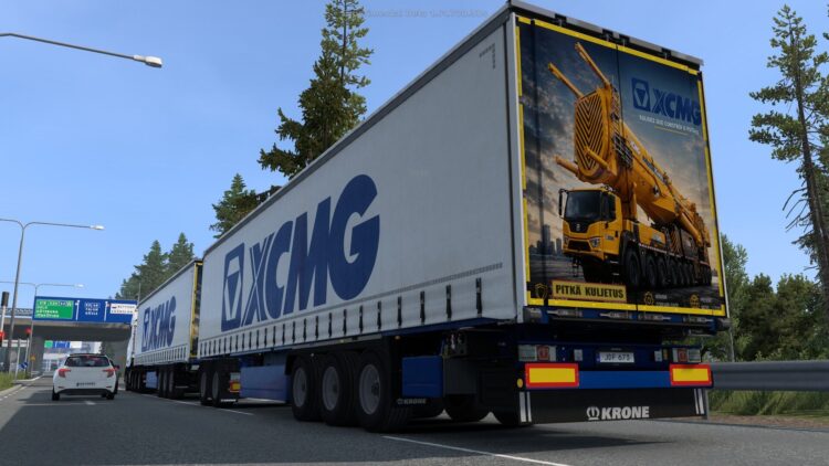 8K XCMG XCA4000 KRONE PROFI LINER BY RODONITCHO MODS 1.40 1.61 26 07 2026