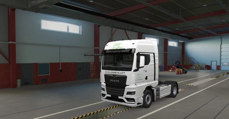 D+D Logistic Kft Skinpack for MAN TGX 2020