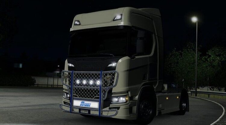 Bullbar Trux HighWay Scania NextGen Addon v1.60