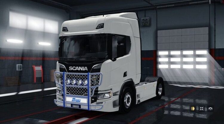 Bullbar Trux HighWay Scania NextGen Addon v1.60