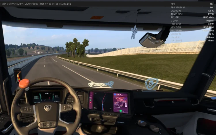 Express Performance — FPS Boost, Optimized Traffic & Vegetation (Low-End Friendly)|ETS2 1.60 v1.2