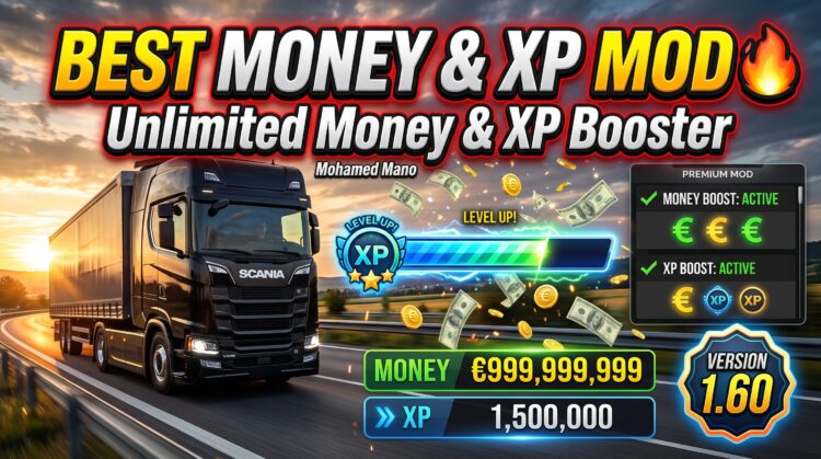 Unlimited Money & XP Booster – Mohamed Mano