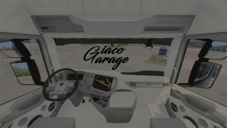 interior scania S federico baffo 770S beige