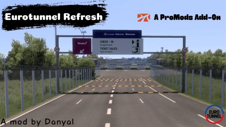 Eurotunnel Refresh a Promods Addon v1.0