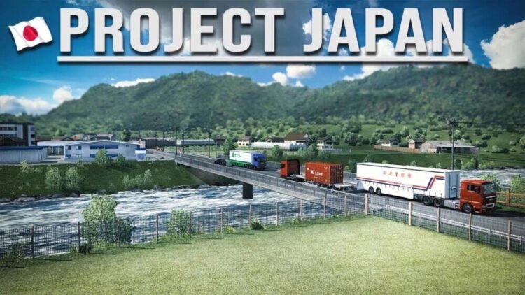 New Project Japan Map Mod Version 1.1.10 for ETS2 1.60