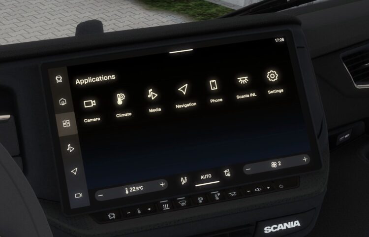 Realistic Scania SmartDash v1.60