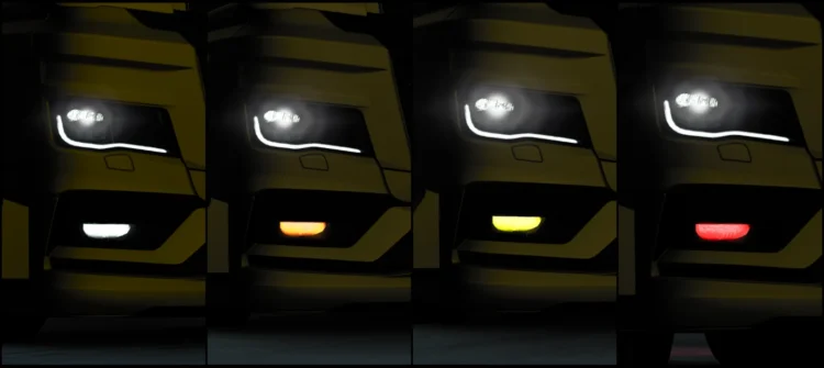 SCS MAN TGX 2020 Fog Lights Reworked v1.60