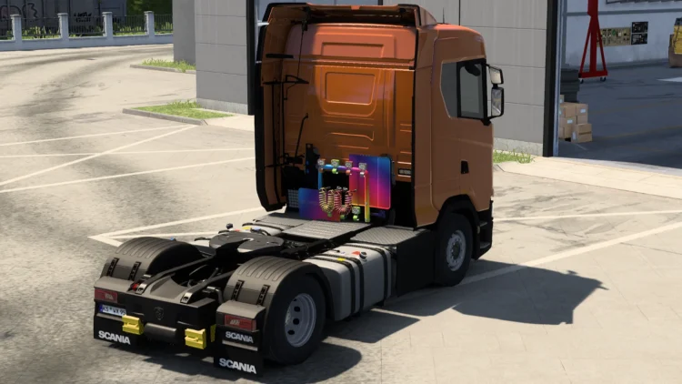 Scania S NextGen High Cabin Rear Tuning Pack v1.60