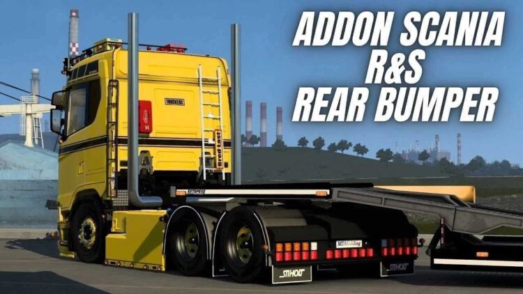 Addon Scania R/S Rear Bumper + Accessories v1.60