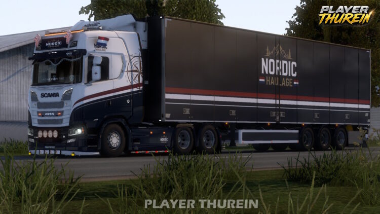 ETS2 Nordic Haulage Combo skin for Scania S by Player Thurein