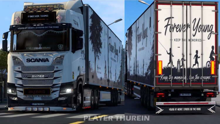 ETS2 Forever Young Combo skin for Scania S by Player Thurein