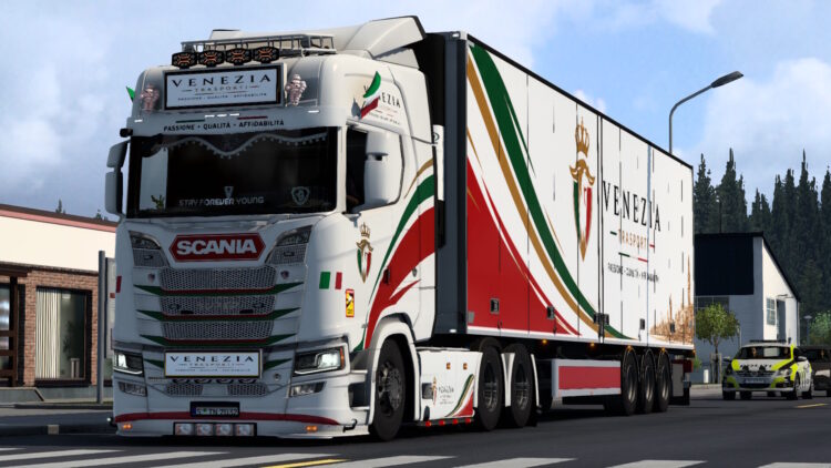 VENEZIA Transport Combo Skin for Scania By Player Thurein