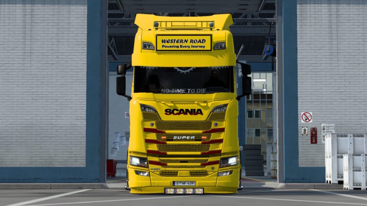 ETS2 Scania Skin C11 Scania S by Player Thurein