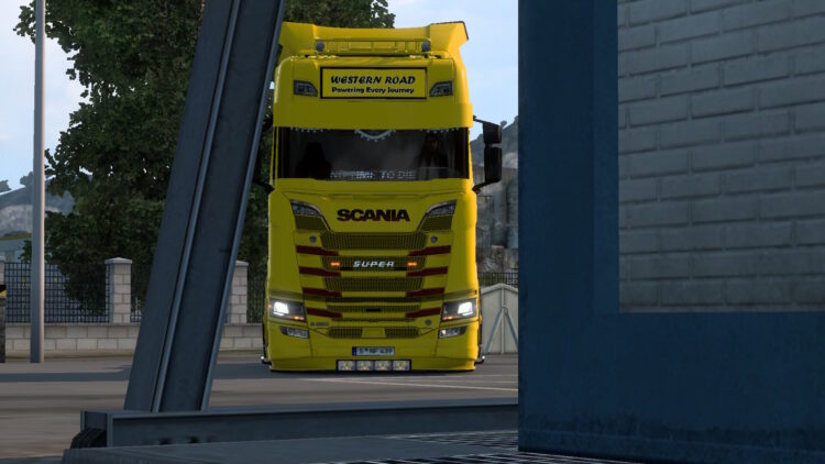 ETS2 Scania Skin C11 Scania S by Player Thurein