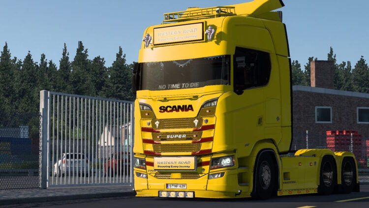 ETS2 Scania Skin C11 Scania S by Player Thurein