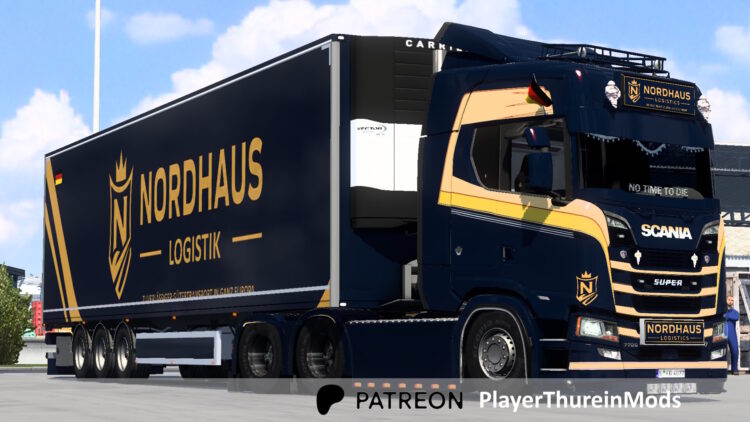Nordhaus Logistics Combo Skin For Scania S by Player Thurein