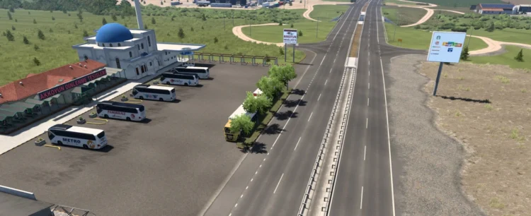 Real Turkey Map 1:1 ETS2 1.60
