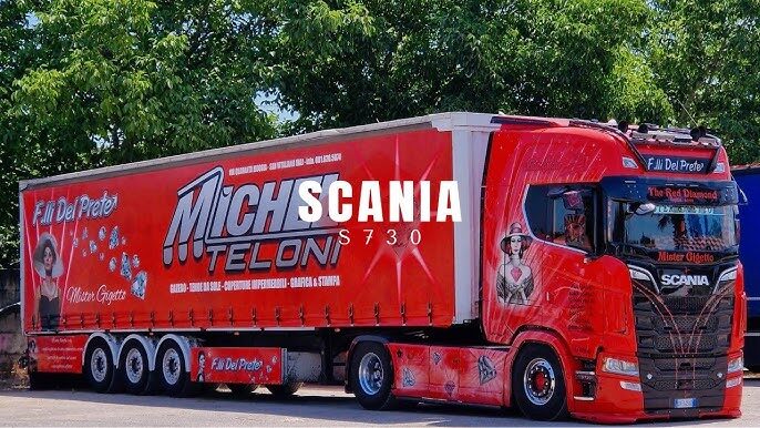 red scania mister gigetto
