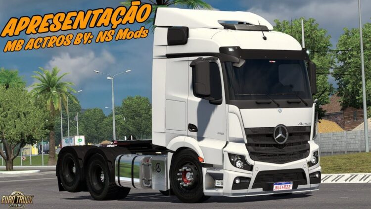 Mercedes-Benz Actros Macauuly v2.0 (Livre Edit) ETS 2 1.60