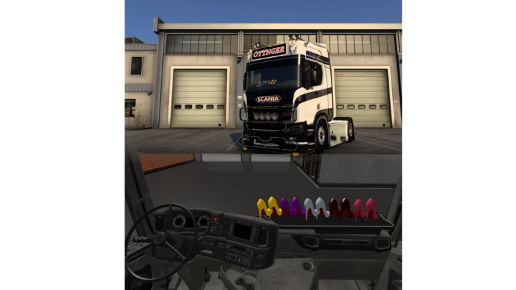 Red Botton Shoes Interior v2.00 Full