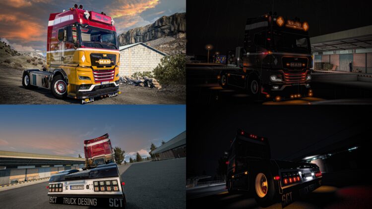 MAN TG3 2020 SCT Desing Truck