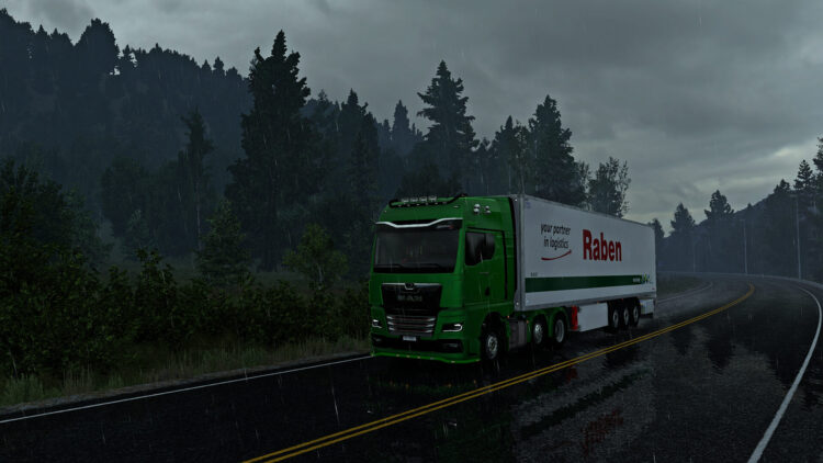 Realistic Weather System V2.9 ETS2 [1.60]