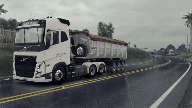VOLVO FH 22 + TRAILE FACHINE V 1.60