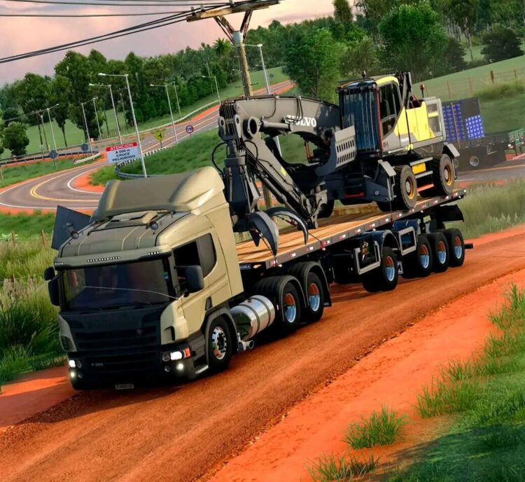 SCANIA P310 + TRAILER [ ETS 2 V 1.60 ]