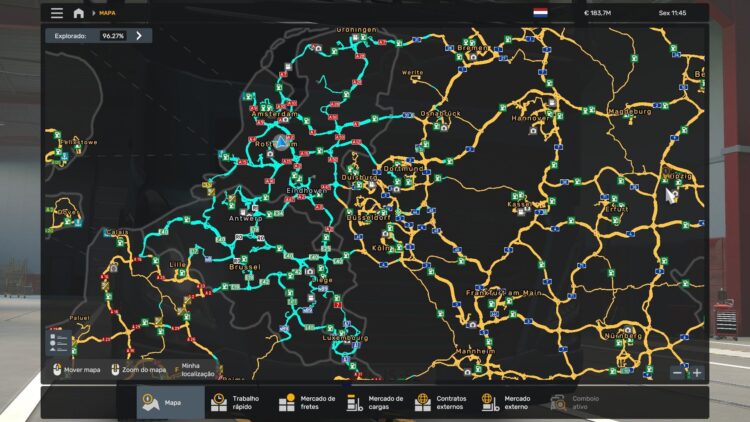 UNDISCOVERED MAP + ULTRA ZOOM ETS2 BY RODONITCHO MODS 1.40 1.61 09 08 2026