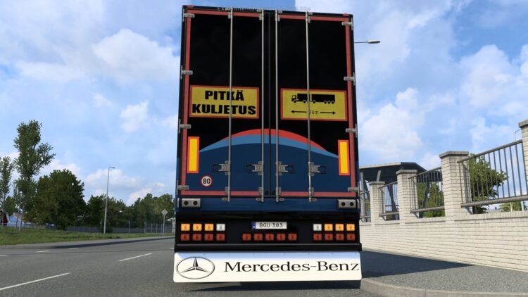 MERCEDES-BENZ MUDFLAP SCS BOX BY RODONITCHO MODS 1.40 1.61 07 08 2026