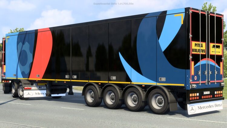 MERCEDES-BENZ MUDFLAP SCS BOX BY RODONITCHO MODS 1.40 1.61 07 08 2026