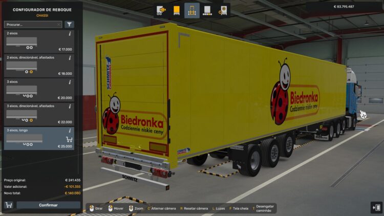 BIEDRONKA SCHMITZ CARGOBULL S.KO COOL BY RODONITCHO MODS 1.40 1.61 07 08 2026