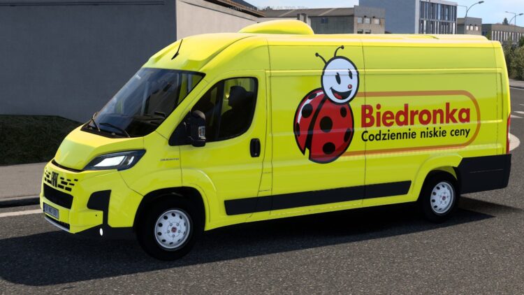 8K BIEDRONKA FIAT DUCATO 2026 TRZPRO BY RODONITCHO MODS 1.40 1.61 11 08 2026