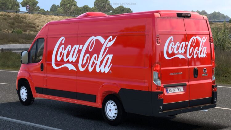 8K COCA-COLA FIAT DUCATO 2026 TRZPRO BY RODONITCHO MODS 2.0 1.40 1.61 11 08 2026