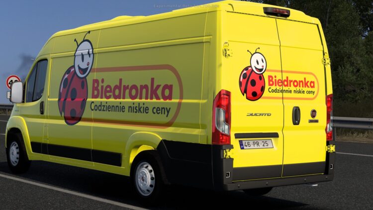 8K BIEDRONKA FIAT DUCATO 2026 TRZPRO BY RODONITCHO MODS 1.40 1.61 11 08 2026
