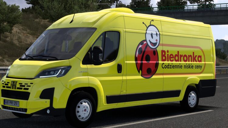 8K BIEDRONKA FIAT DUCATO 2026 TRZPRO BY RODONITCHO MODS 1.40 1.61 11 08 2026