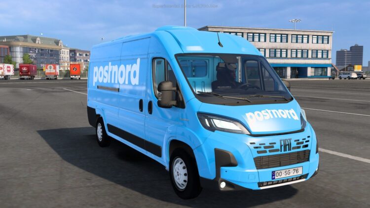 8K POSTNORD FIAT DUCATO 2026 TRZPRO BY RODONITCHO MODS 1.0 1.40 1.61 14 08 2026