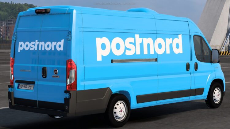 8K POSTNORD FIAT DUCATO 2026 TRZPRO BY RODONITCHO MODS 1.0 1.40 1.61 14 08 2026