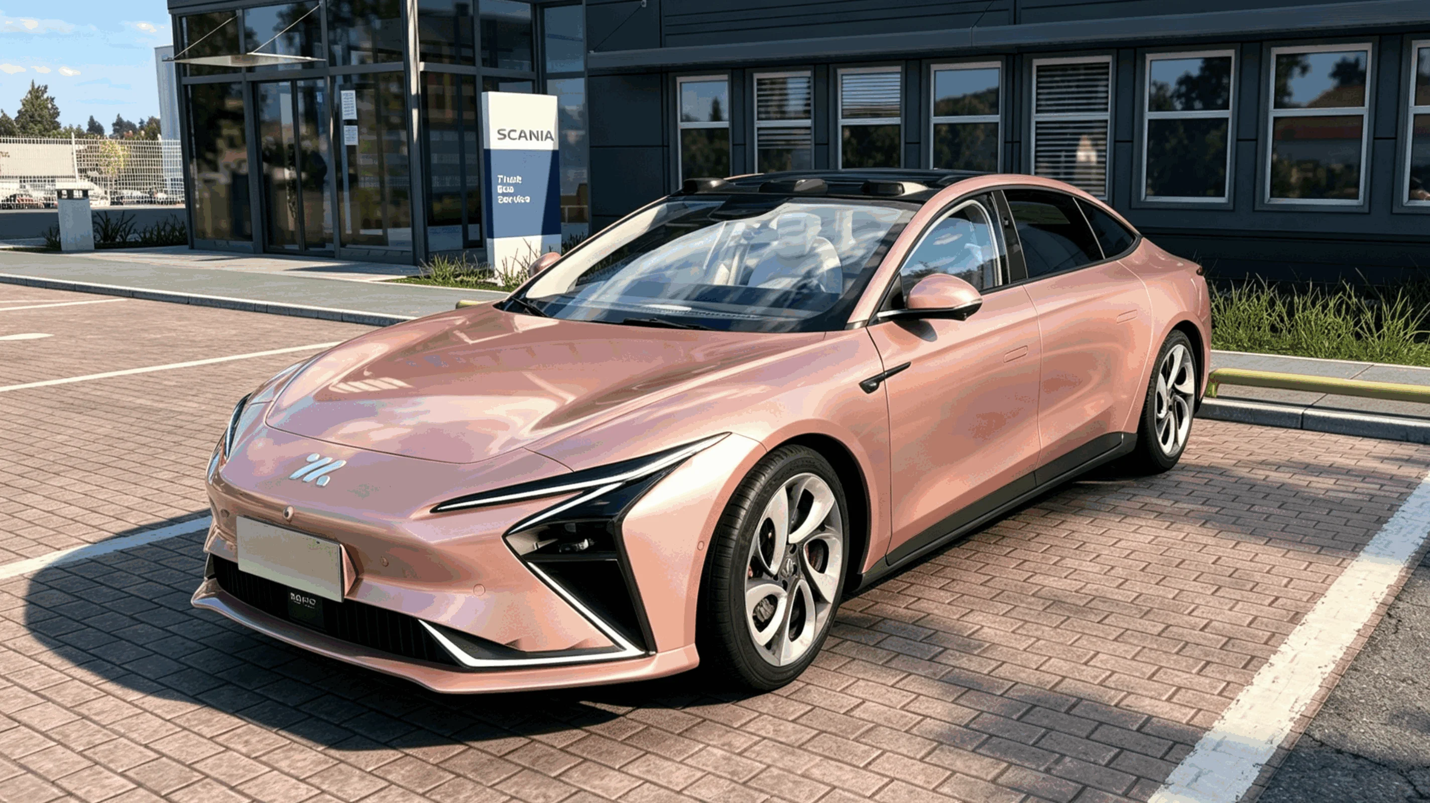 SAIC IM L7 Smart Electric Sedan ETS2 1.60-1.61
