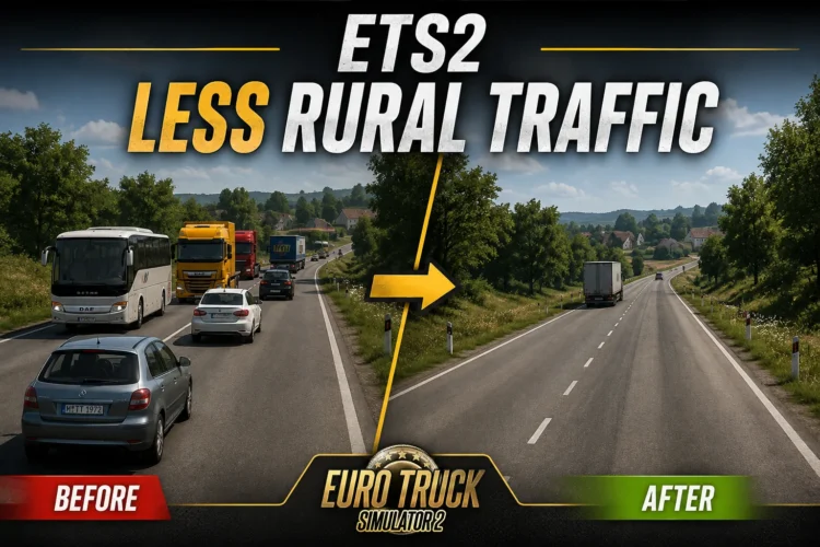 Less Rural Traffic v1.0