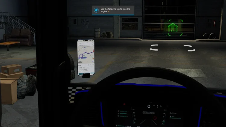 Phones for all trucks lit screens update