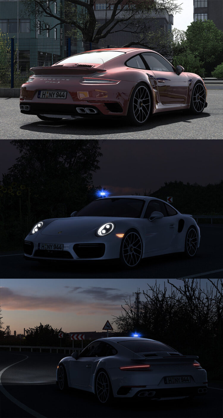 Porsche 991.2 911 Turbo S 2016 V2.6 1.61