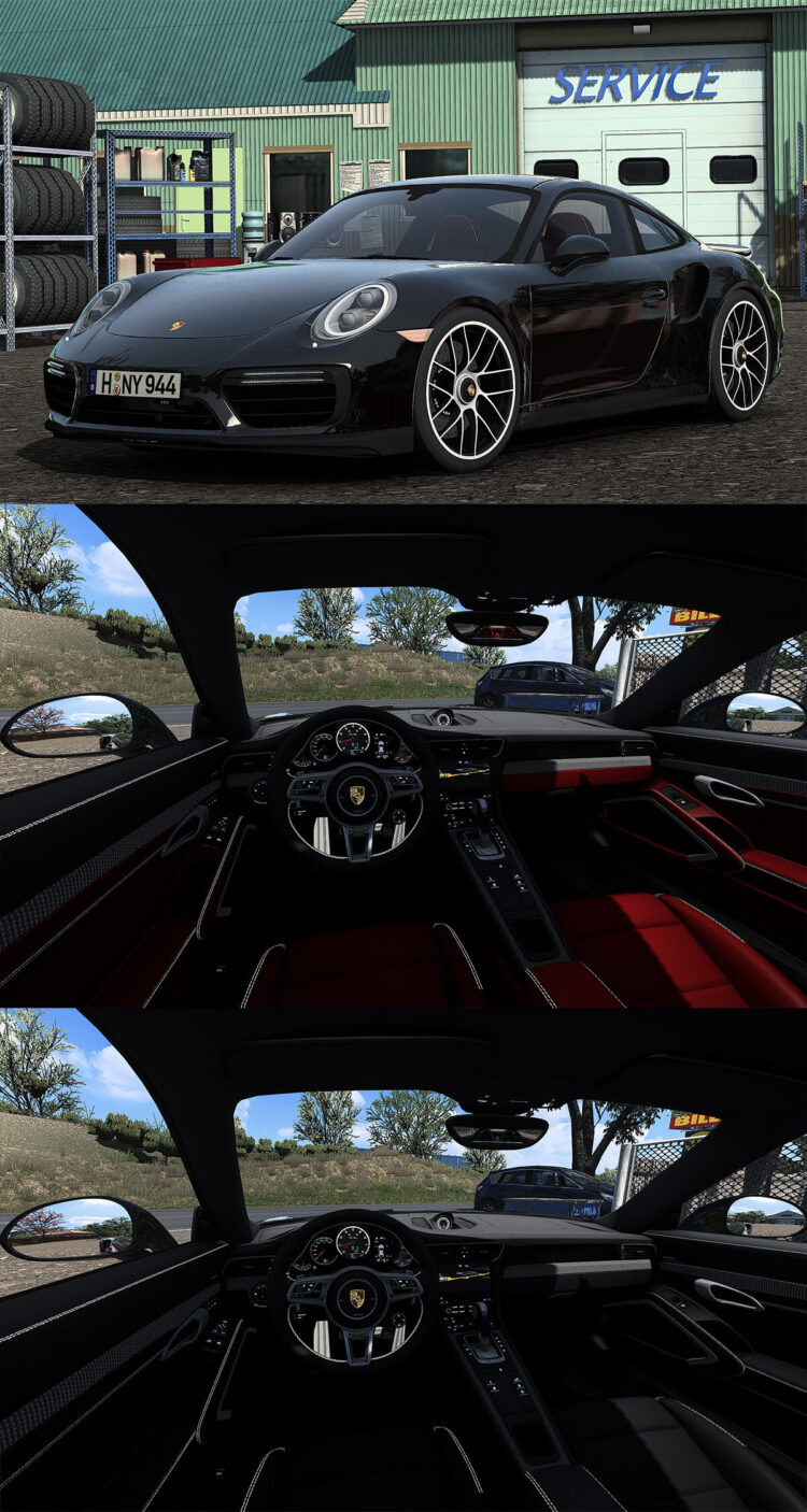Porsche 991.2 911 Turbo S 2016 V2.6 1.61