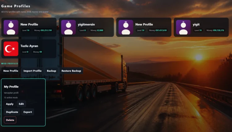 ETS2 MODMANGER OMiX V1